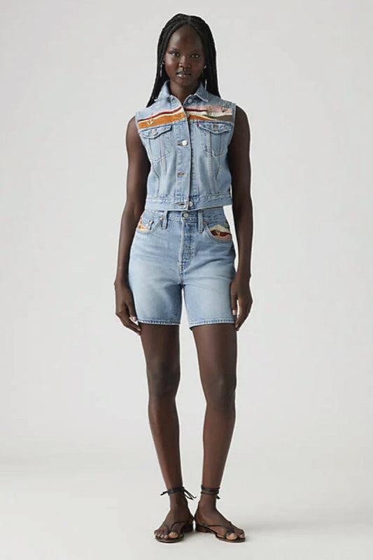 501 Mid Thigh Shorts - DES