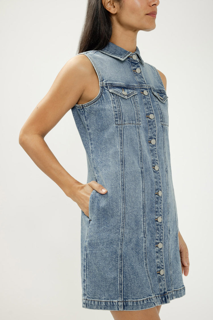 90'S Denim Mini Dress - SER
