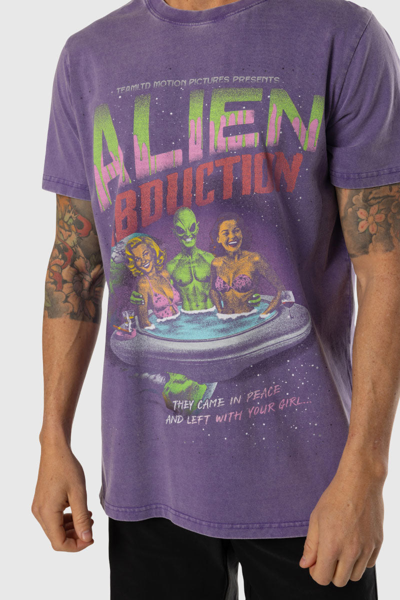 Alien Abduction Tee - PUR