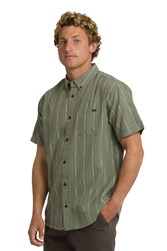 All Day Jacquard Short Sleeve Shirt - GGN