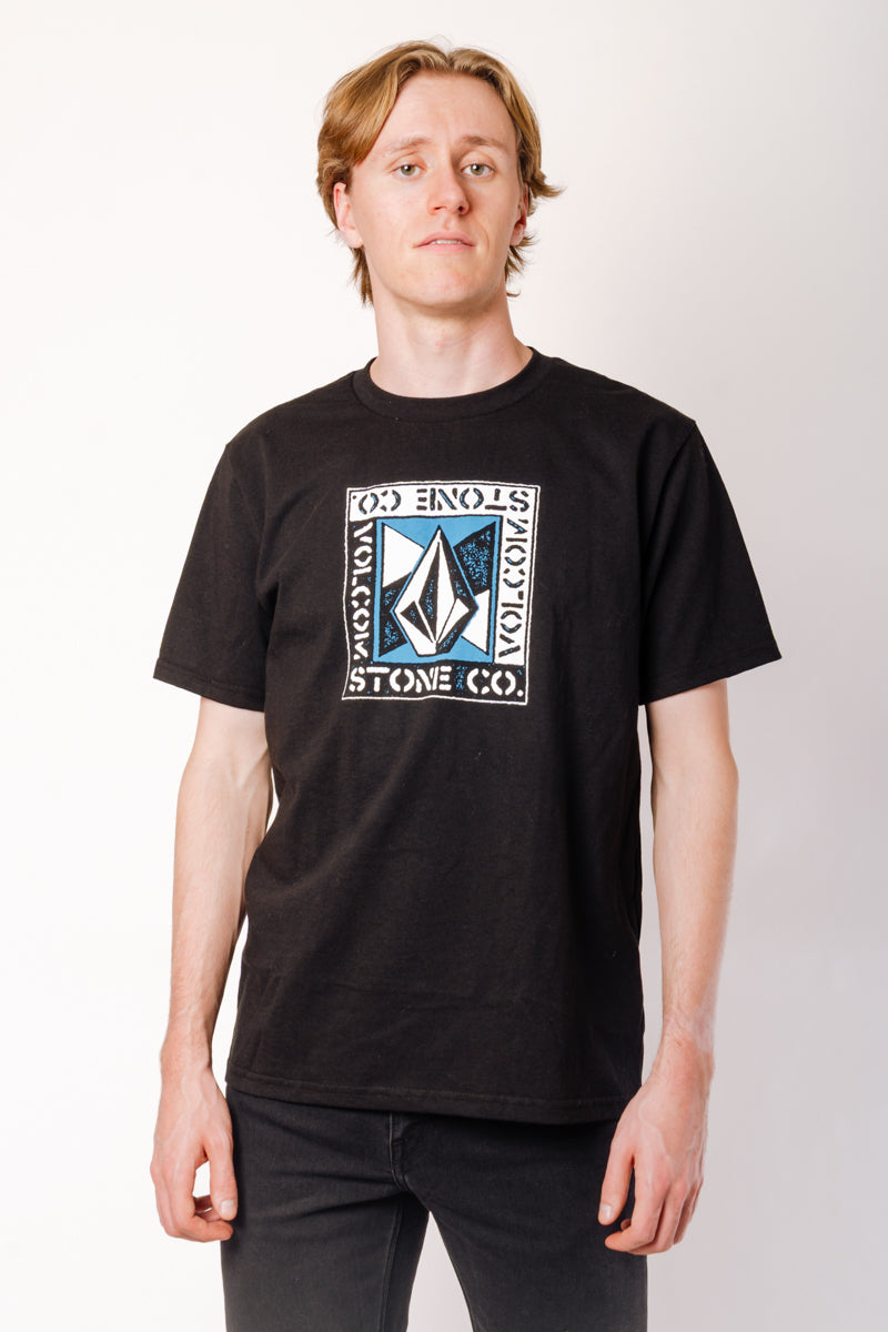 Angle Iron Tee - BLK