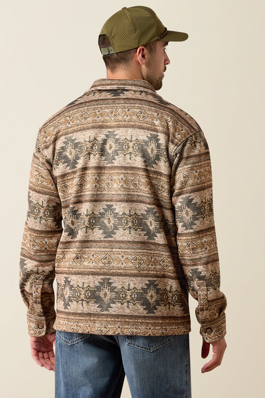 Caldwell Printed Shirt Jacket - STS