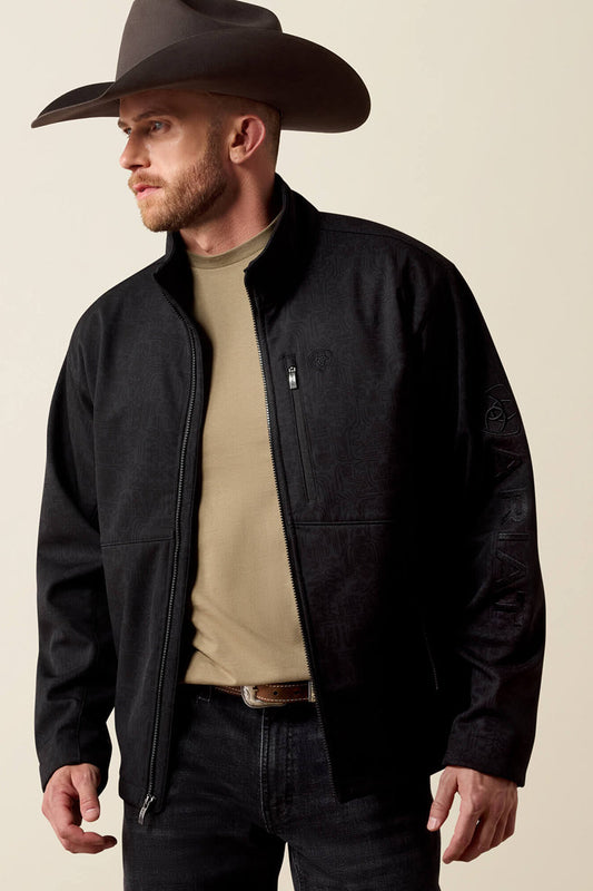 Logo Softshell Jacket - BLK