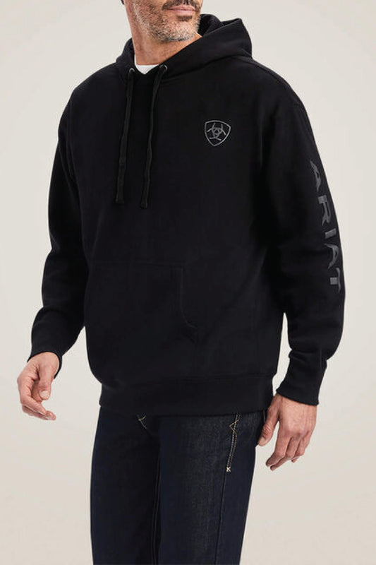 Ariat Logo Hoodie - BLK