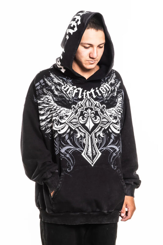 Ayala Pullover Hoodie - BLK