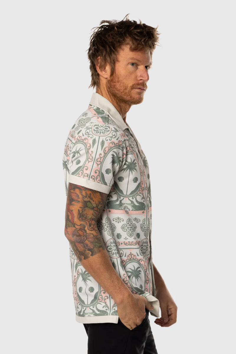 Beach Club Button Up Shirt - OLV