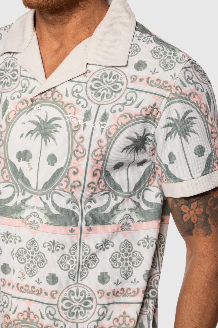 Beach Club Button Up Shirt - OLV