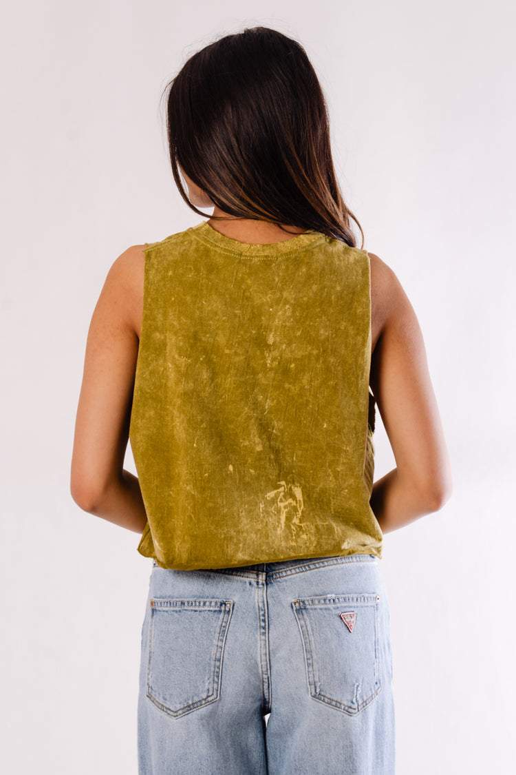 Bees & Flowers Crop Tank - BEE