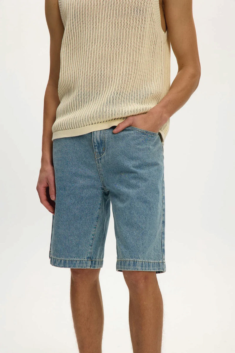 Bermuda Denim Shorts - VIN