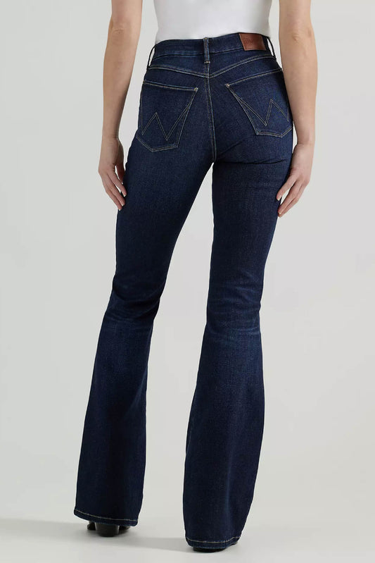 Bespoke High Rise Flare Jeans