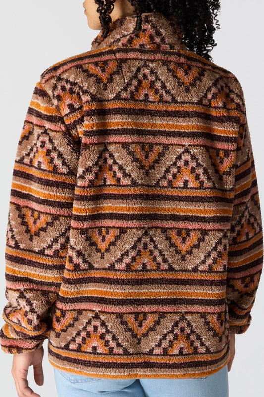 Bethany Yellowtail Loose Fit Fleece Pullover - SEP