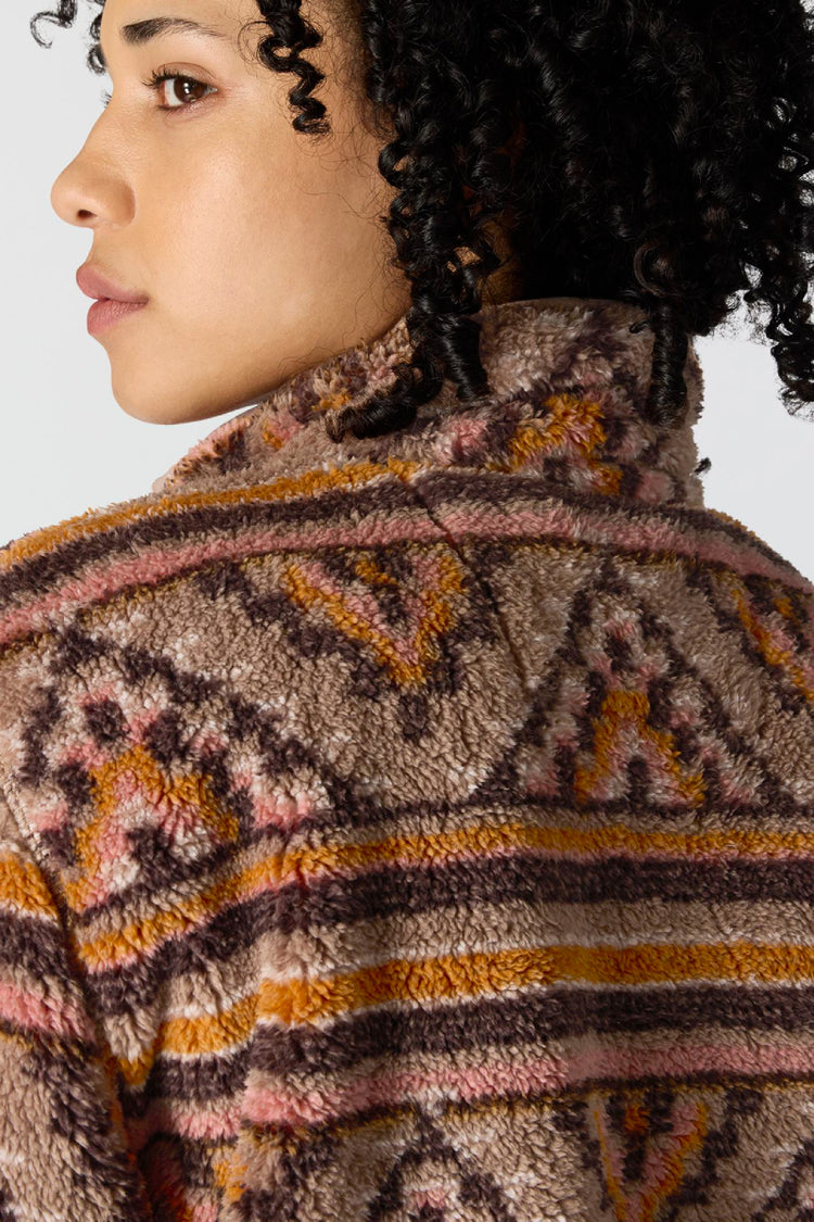 Bethany Yellowtail Loose Fit Fleece Pullover - SEP