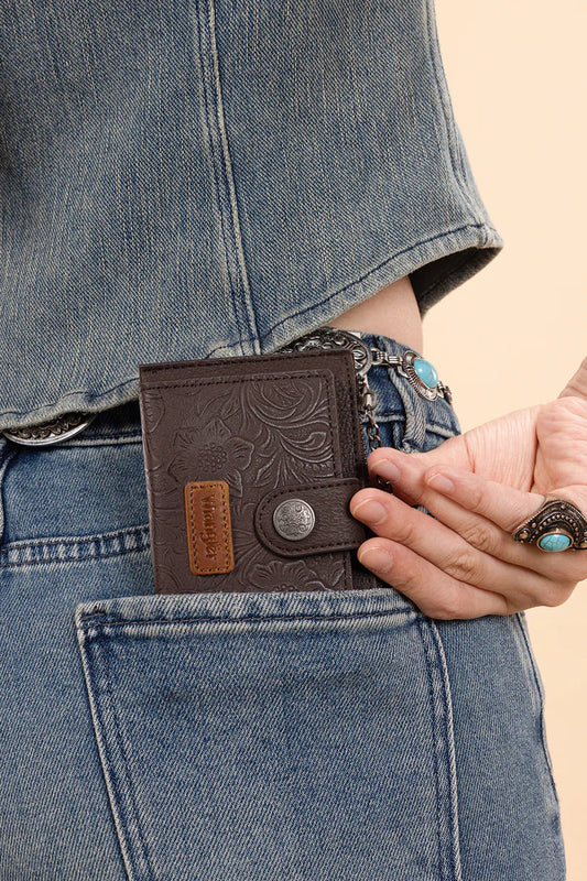 Bi-Fold Wallet with Key Ring - COF