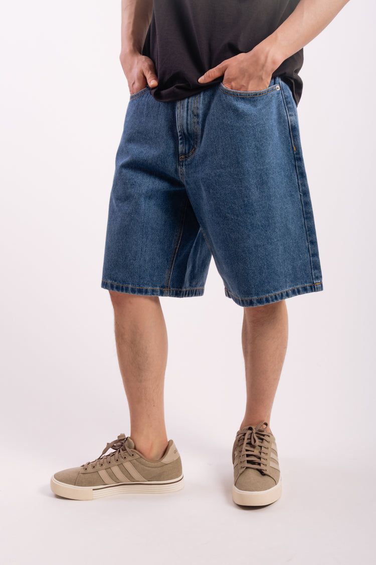 Bigwig Baggy Denim Shorts - LIN