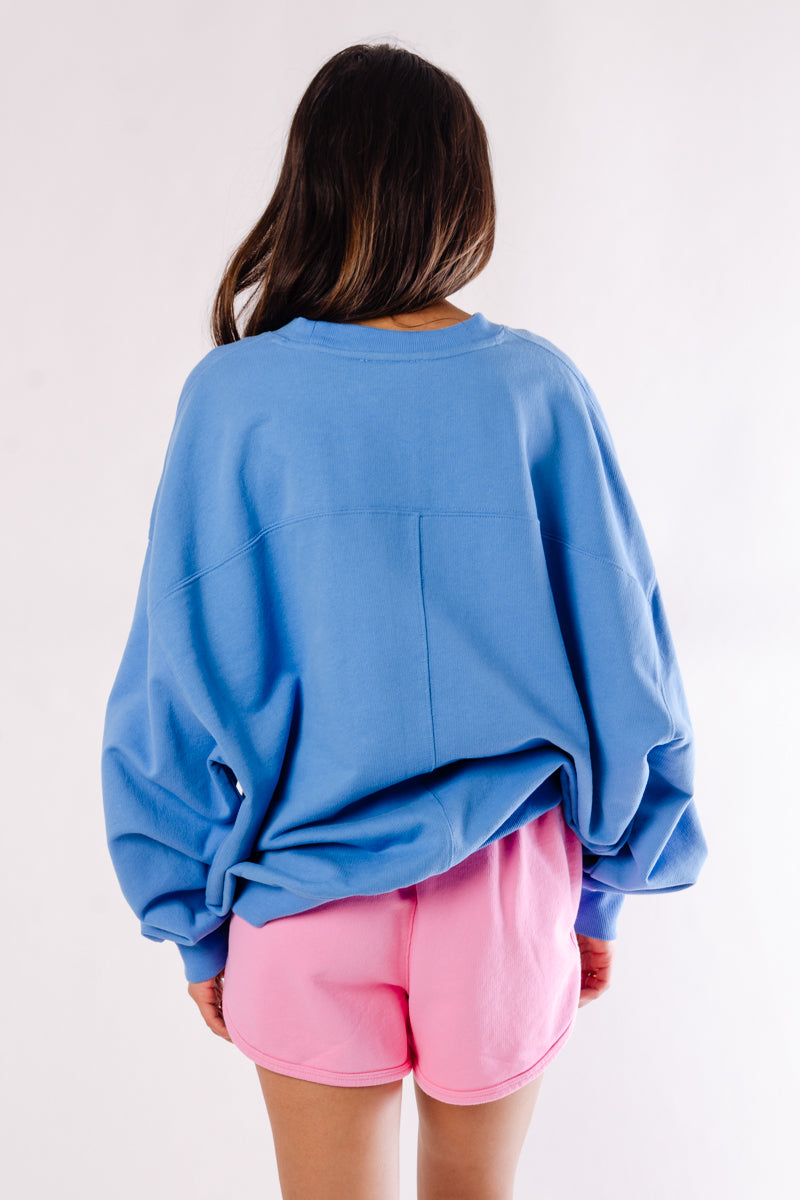 Bloom Crew Sweatshirt - BLU