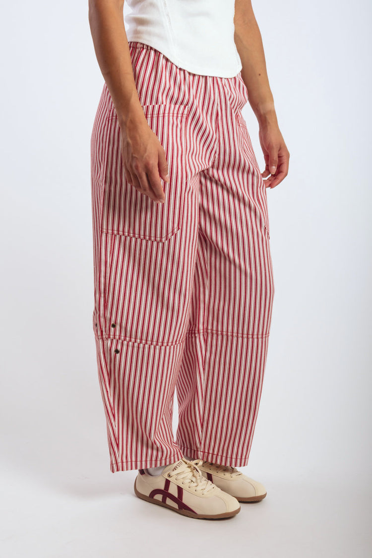 Striped Wide Leg Pants - BRY