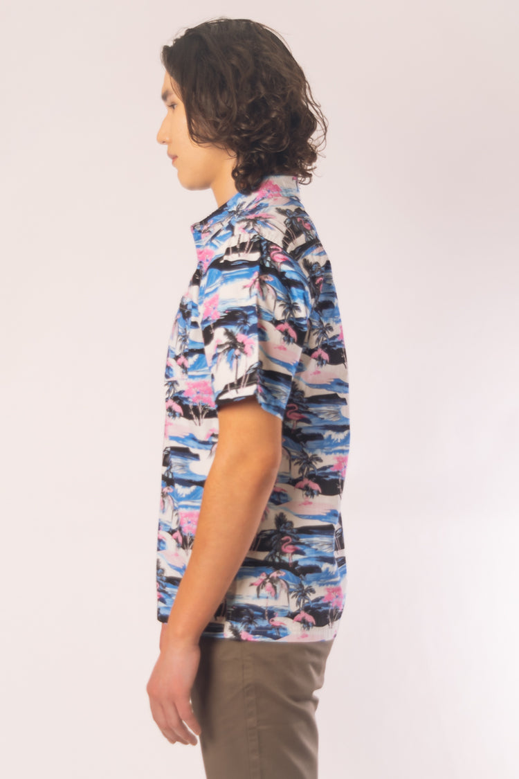 Bolivia Short Sleeve Shirt - BLU