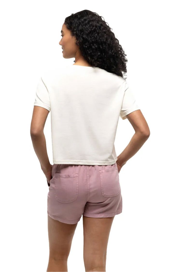 Breakwater Crop Tee - UND