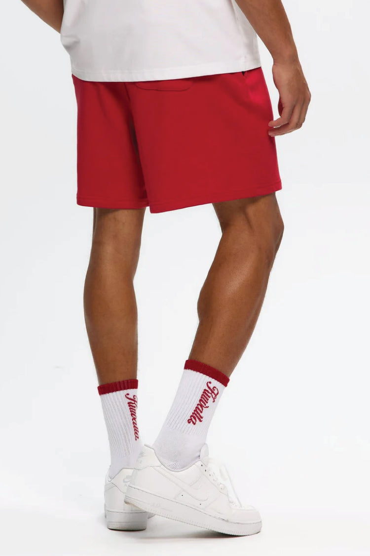 Bubble Sweatshorts - RED