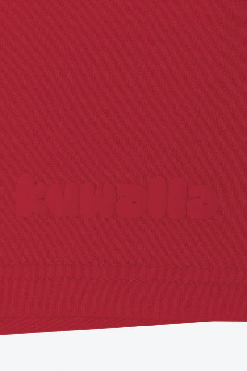 Bubble Sweatshorts - RED