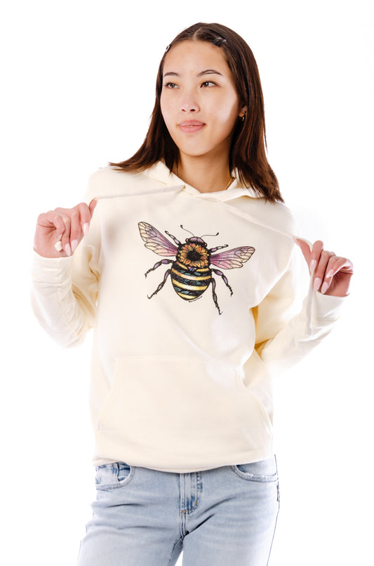 Bumble Bee Colour Hoodie - NAT