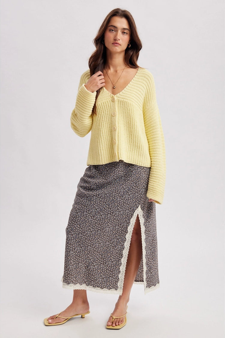 Button Front Cardigan - DAI