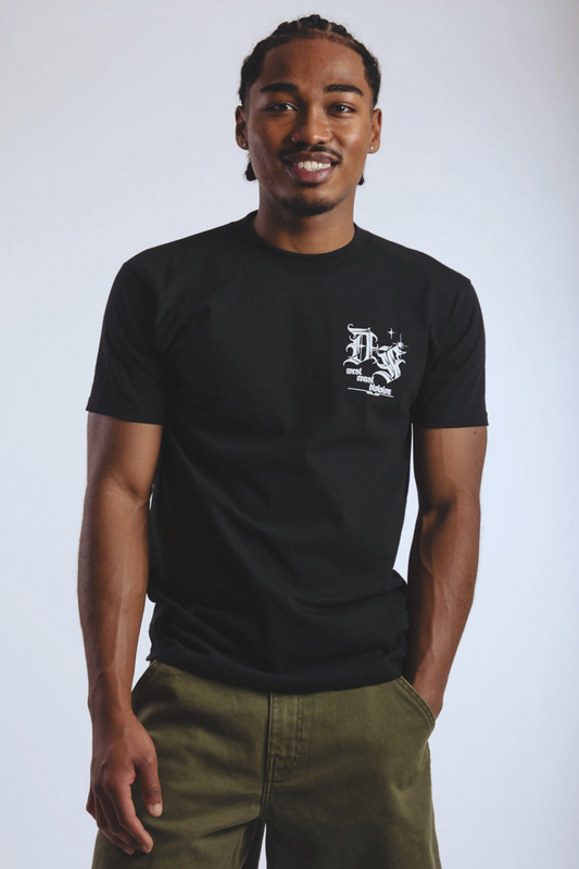 Calico Bass Stock Tee - BLK