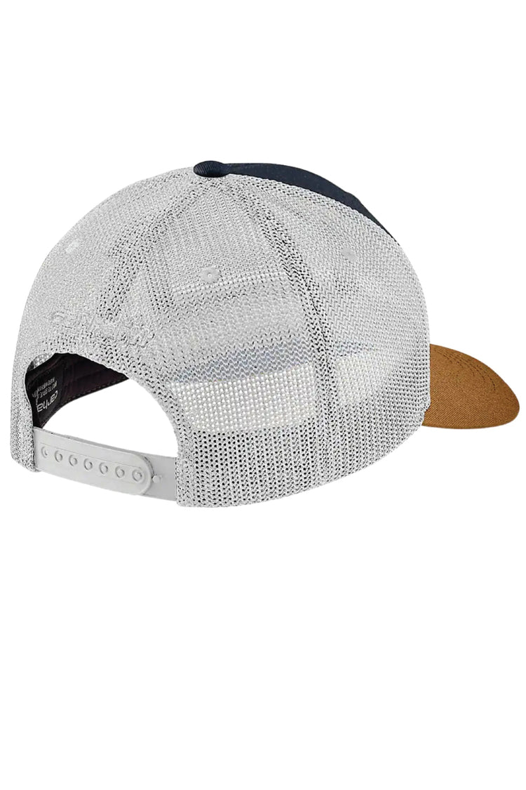 Canvas Mesh Back C Patch Cap - NVY
