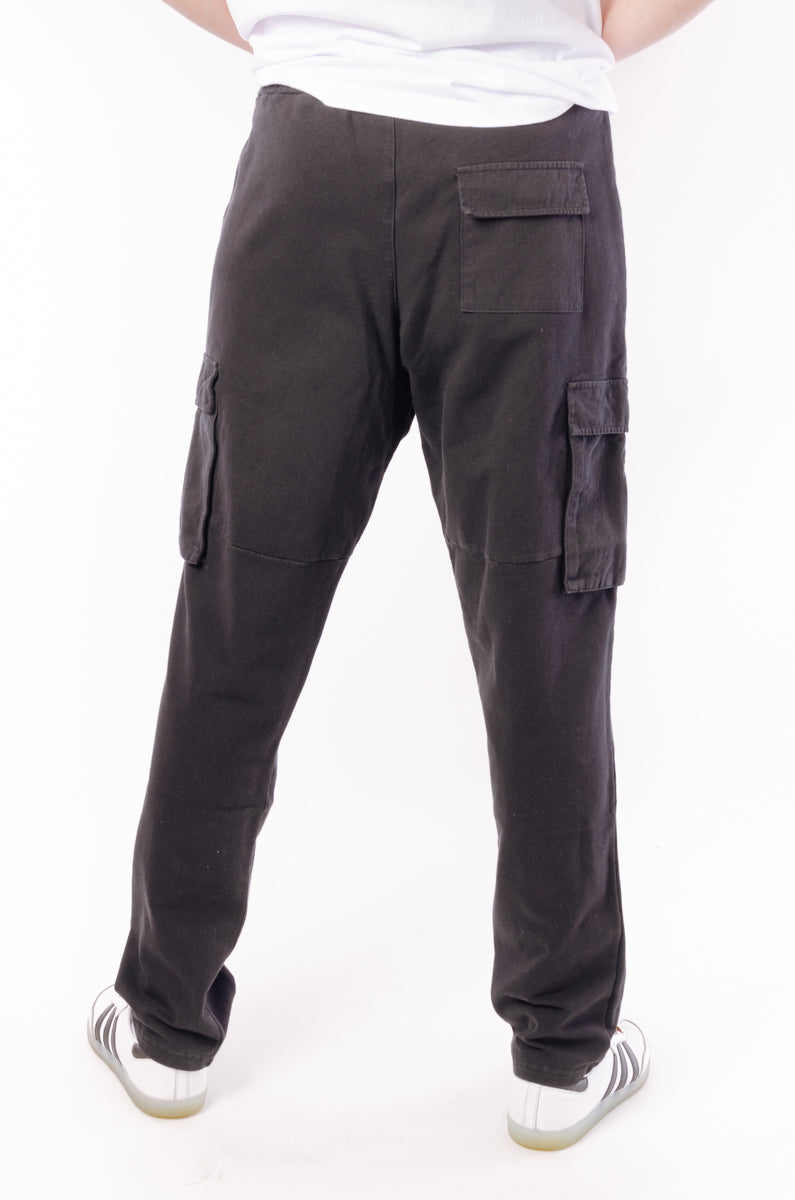 Cargo Sweatpant Trousers - BLK