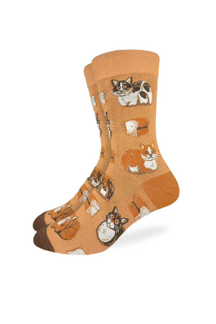 Cat Loaf Socks - BRN