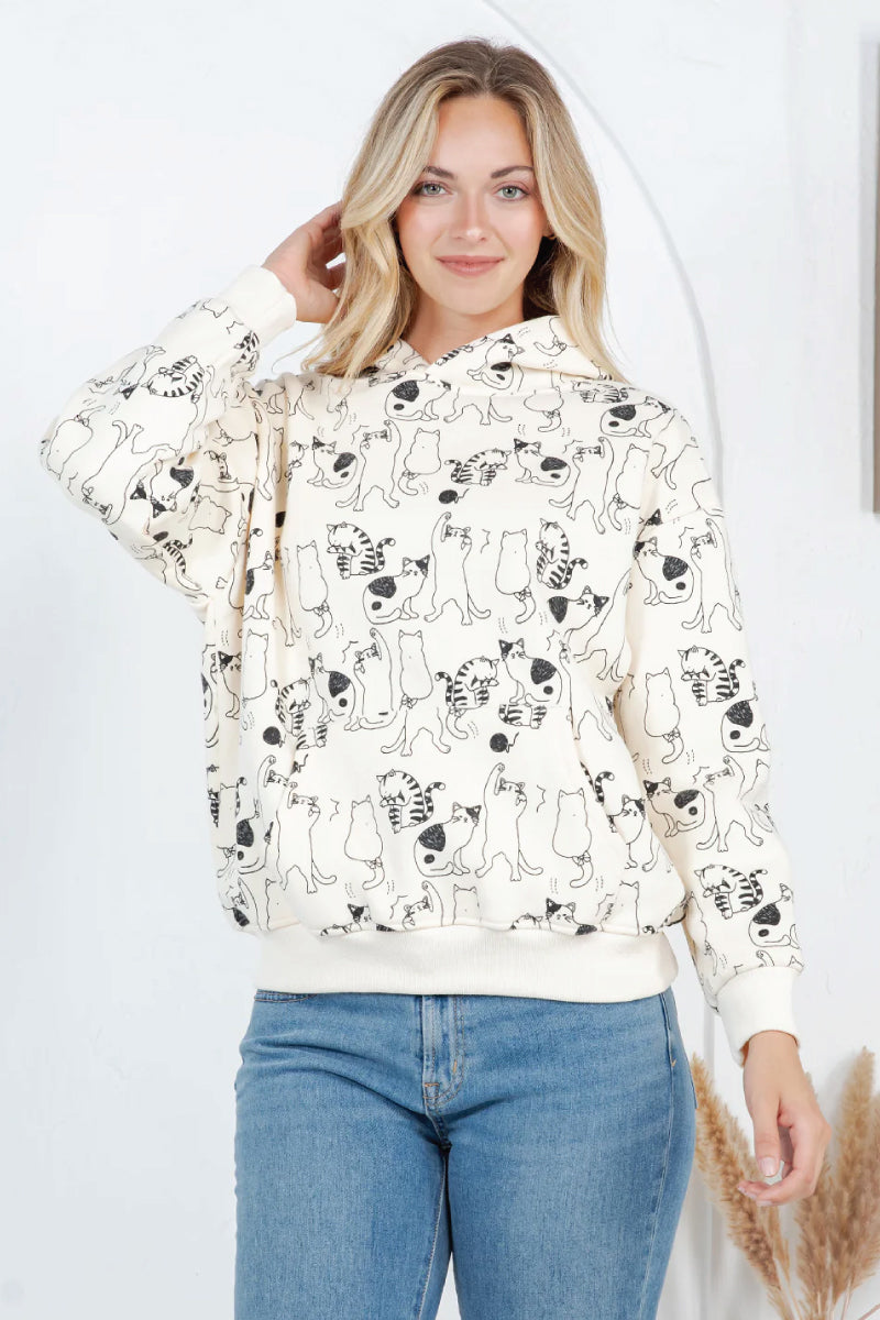 Cats Hoodie - CRM