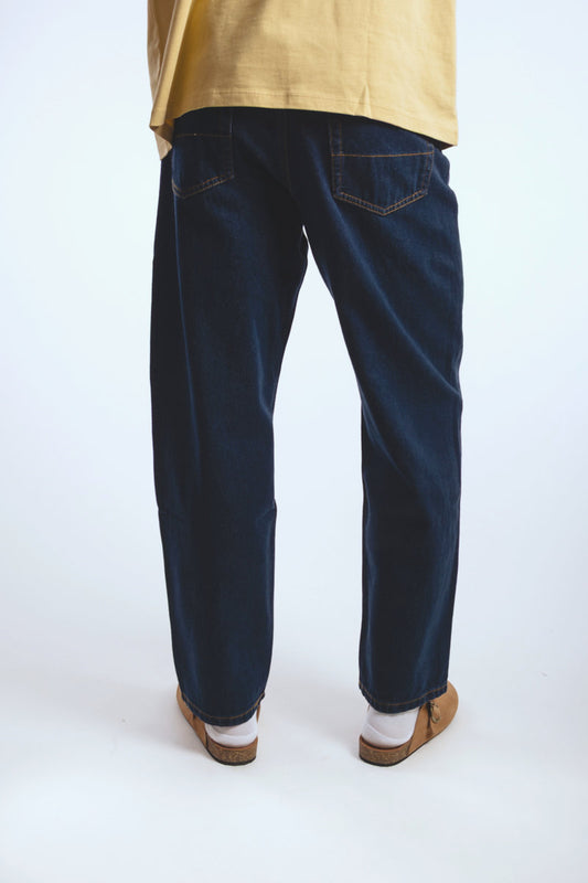 Check-5 Loose Denim Pants - DRR