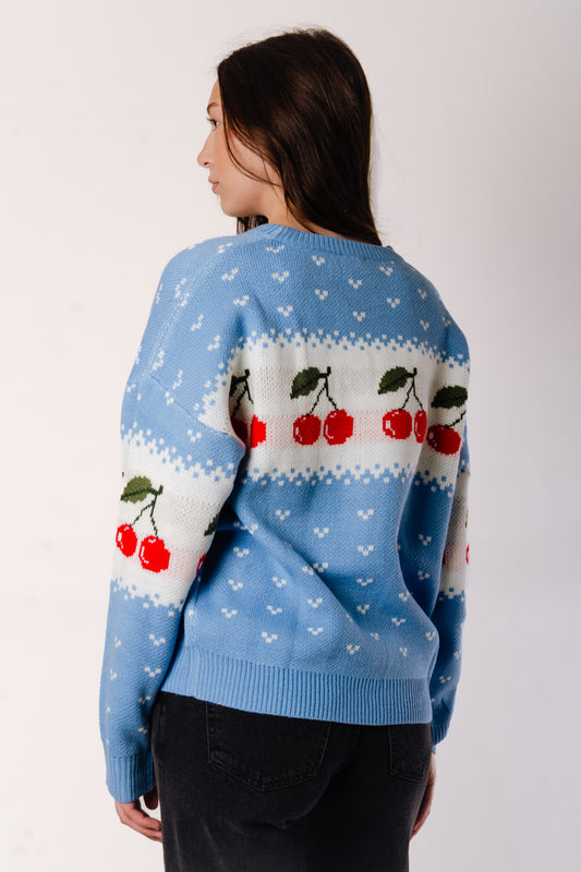 Cherries Sweater - BLU