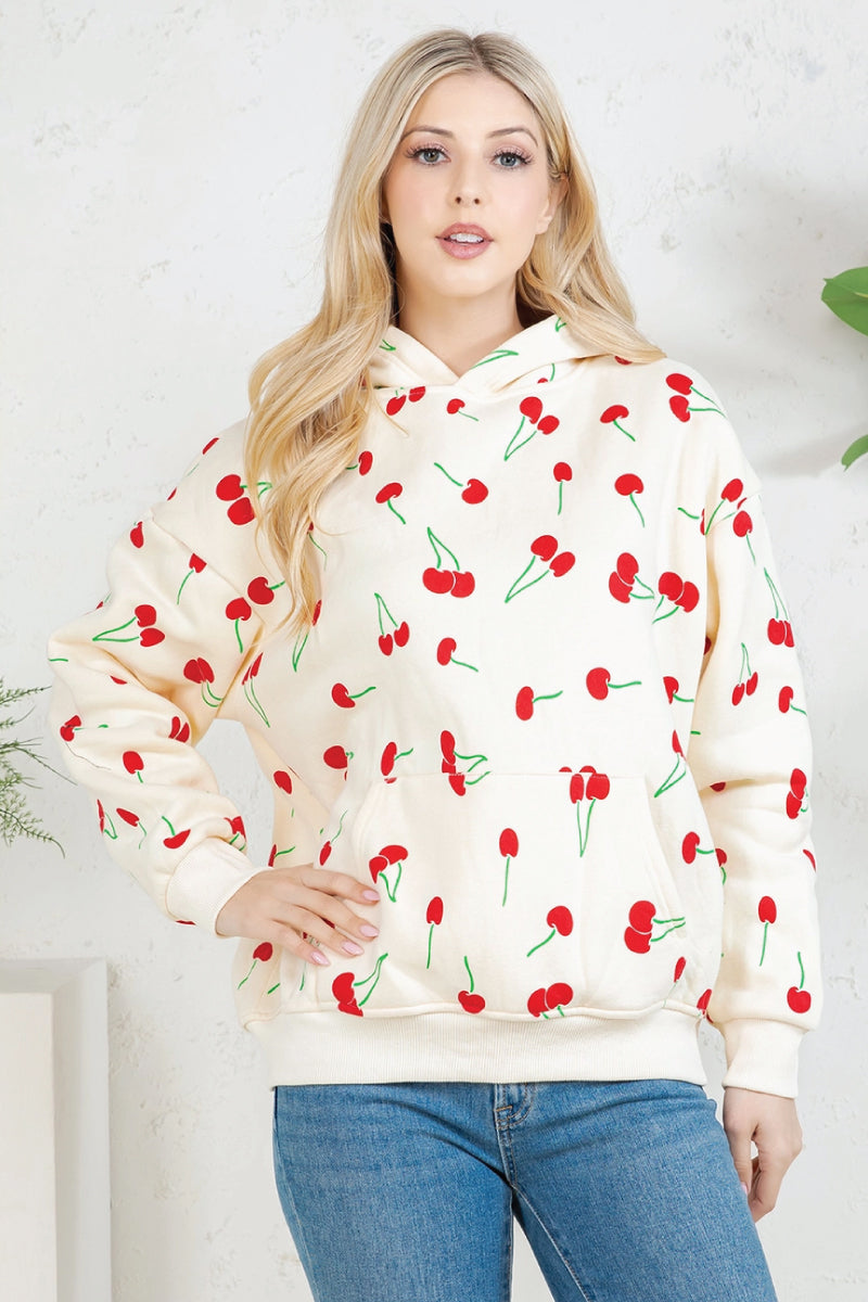 Cherry Hoodie - CRM