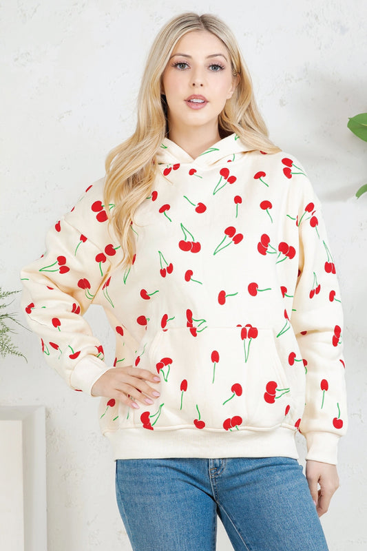Cherry Hoodie - CRM
