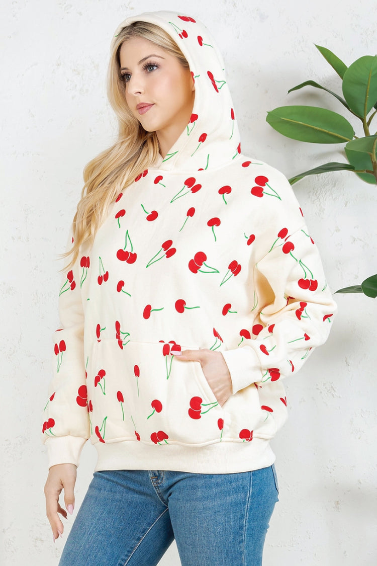 Cherry Hoodie - CRM