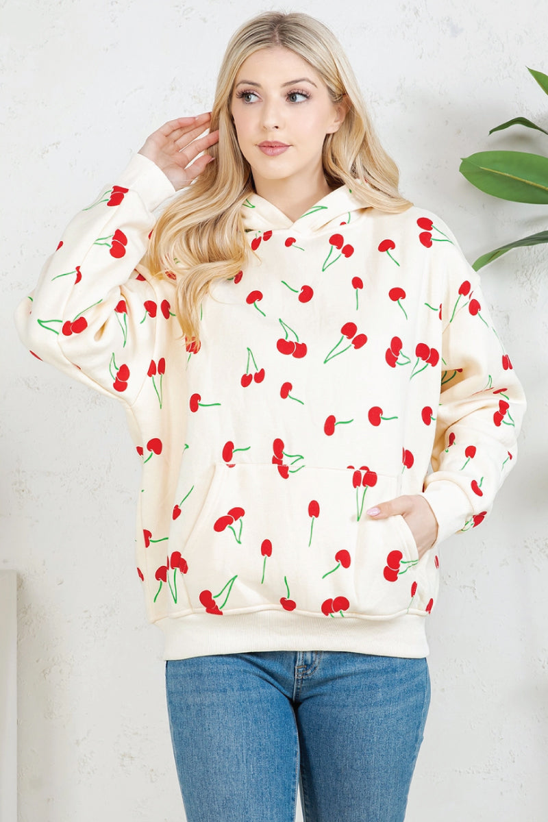 Cherry Hoodie - CRM