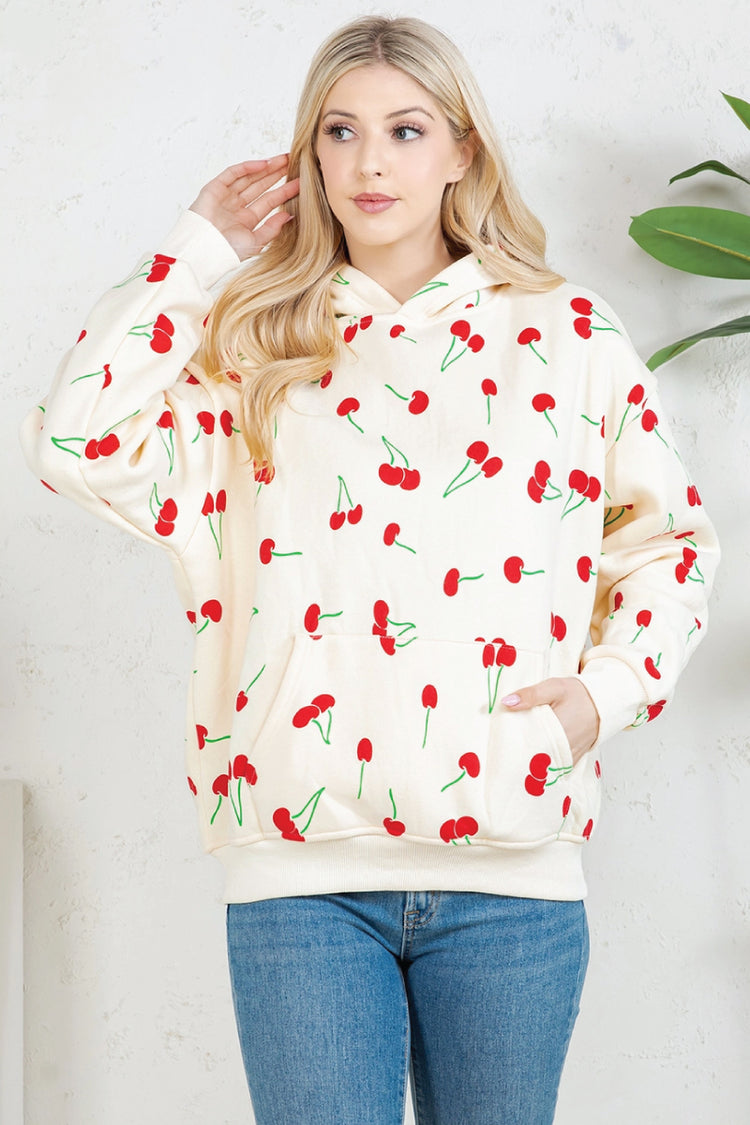 Cherry Hoodie - CRM