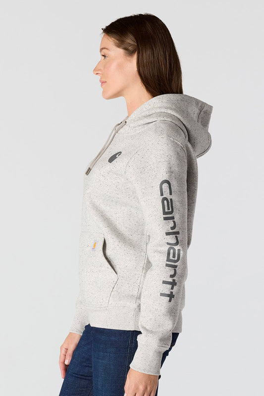 Logo Sleeve Hoodie - AGRY