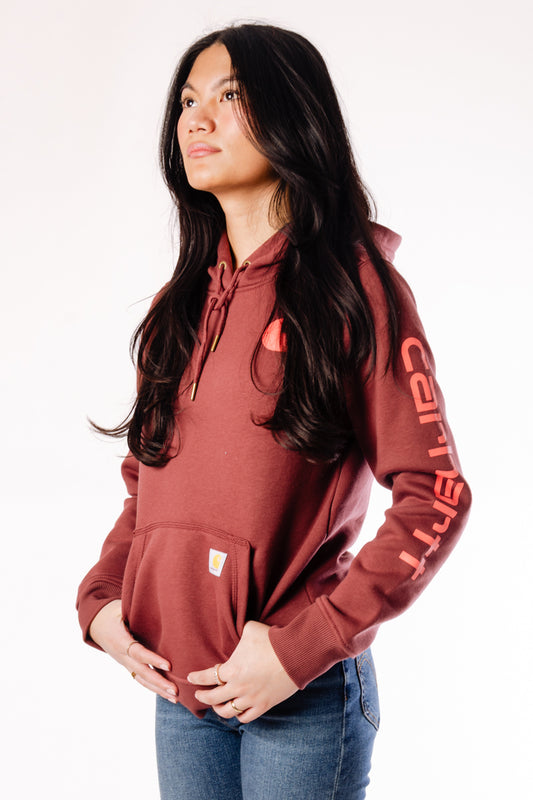 Logo Sleeve Hoodie - BAR