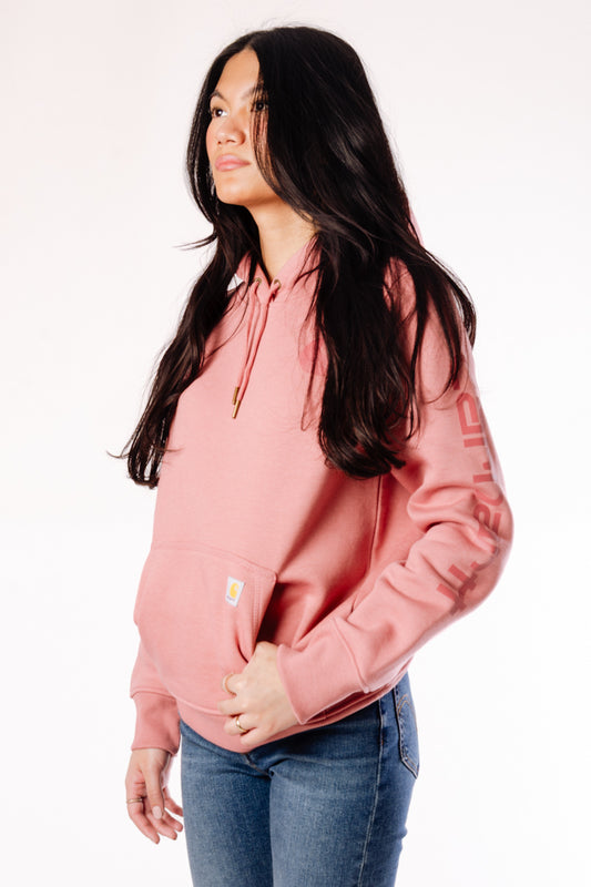 Iconic Logo Sleeve Hoodie - ROS