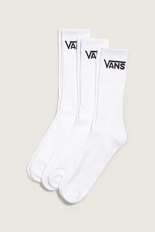 Classic Crew 3 Pack - White