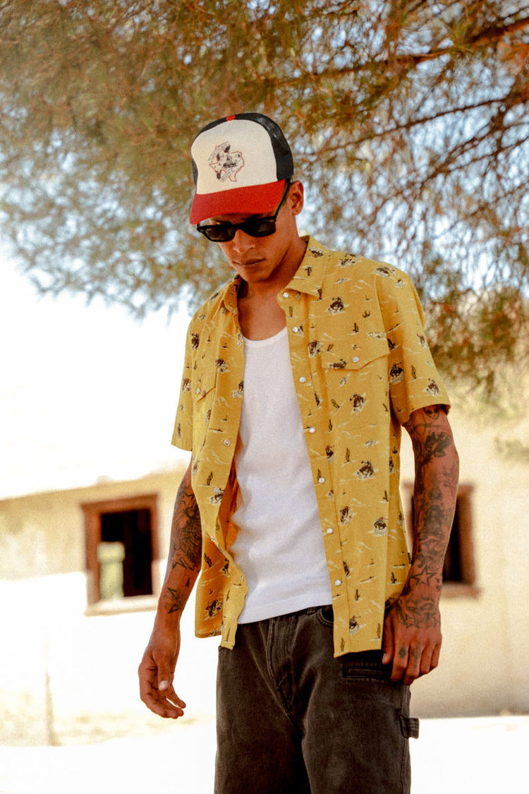 Colt 45 x Brixton Shirt - MLT