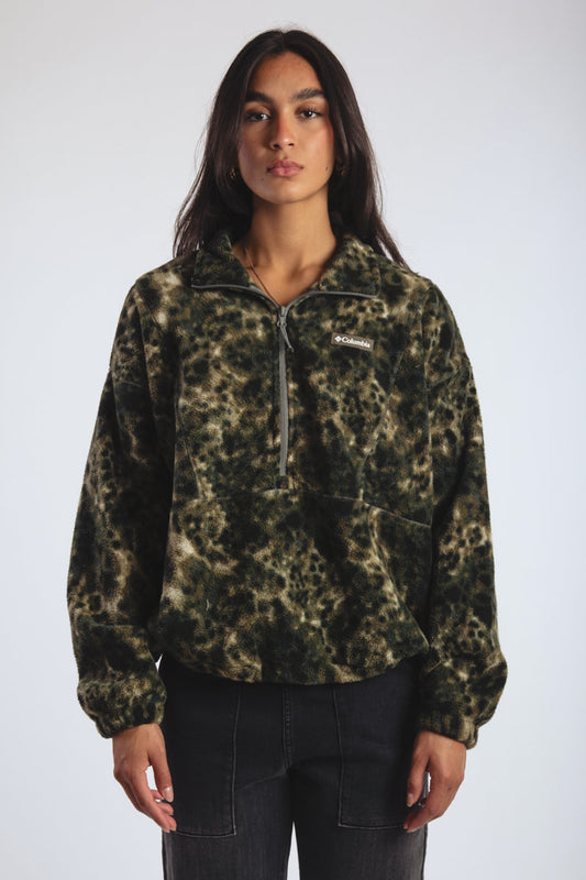 Timber Meadow Printed Half Zip - SAG