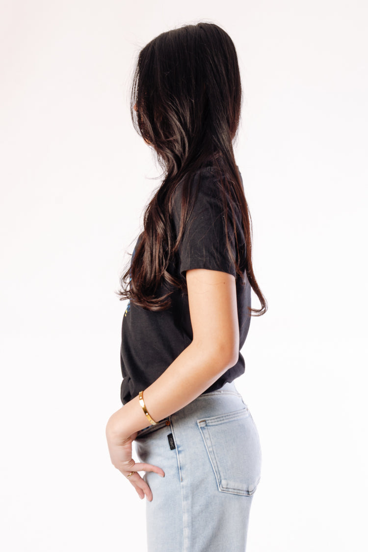 Cottage Bear Tee - BLK