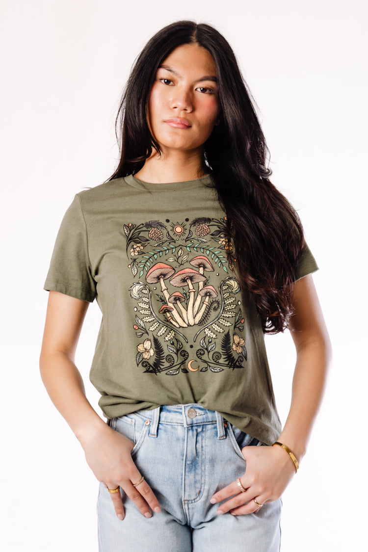 Cottage Mushroom Tee - MIL