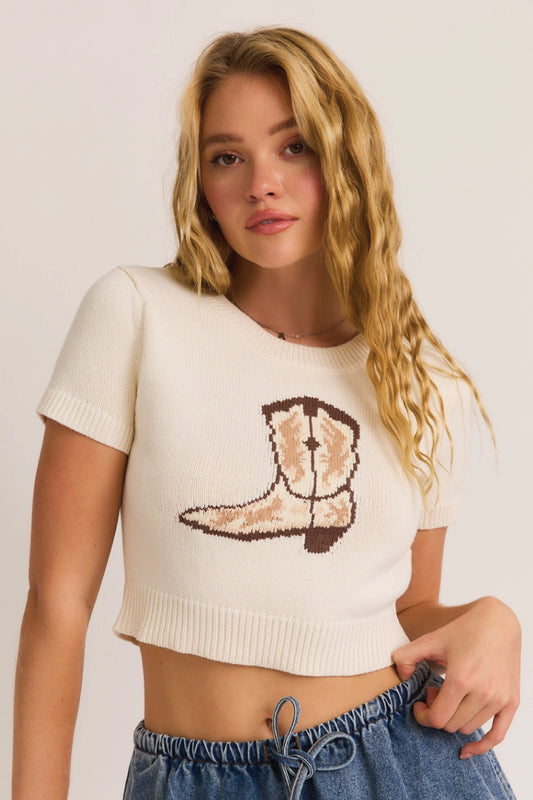 Cowboy Boot Top - IVR