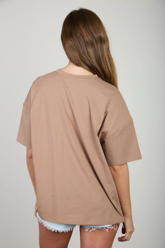 Cowboy Oversized Graphic Tee - MOC
