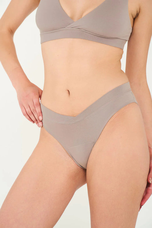 Crossover Bikini - Pebble - PEB