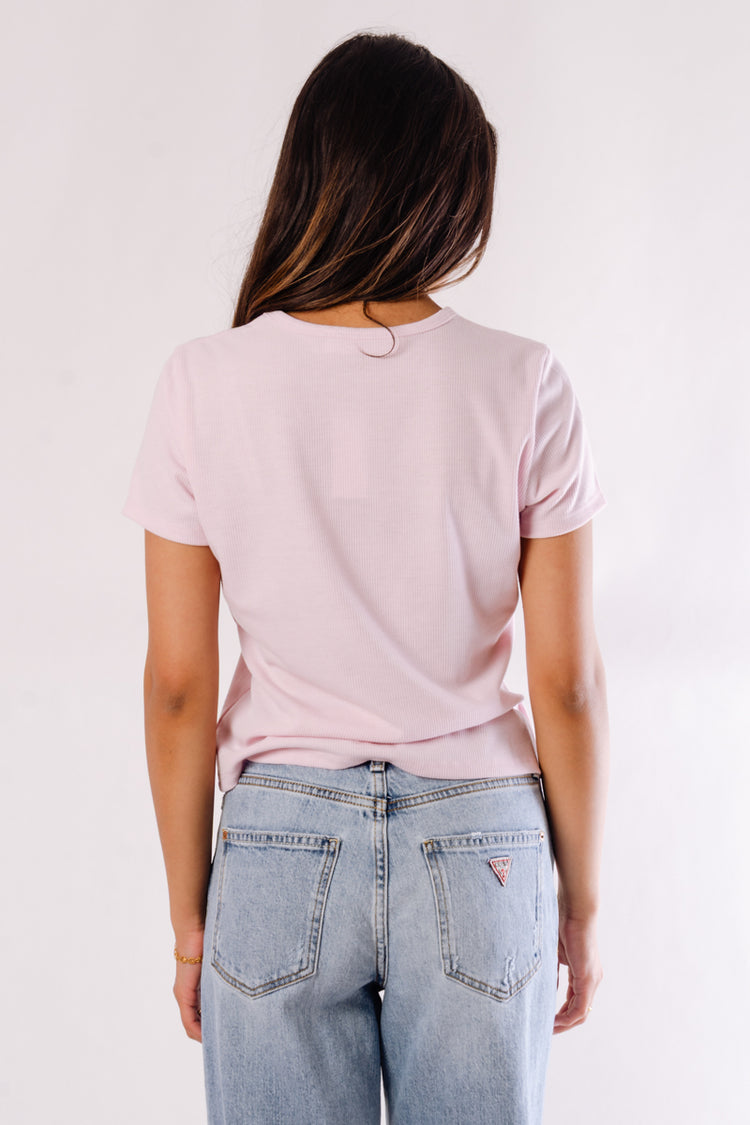 Dahlia Short Sleeve Top - PNK